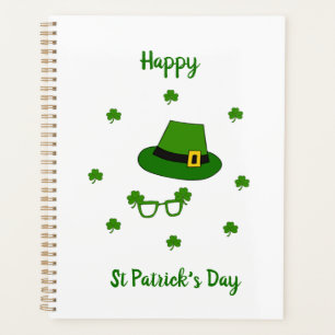 Agenda Minimalista Feliz Día de San Patricio