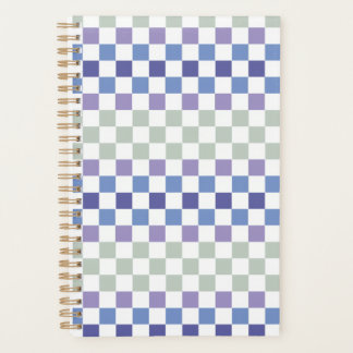 Agenda Mínimo escandinavo Verde Salvia y Azul Polvoriento
