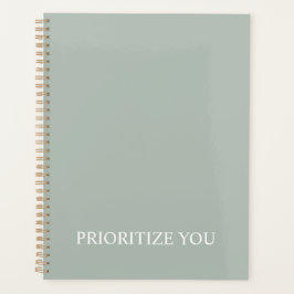 Agenda Mínimo Priorizar Tú Cita Ceniza Color