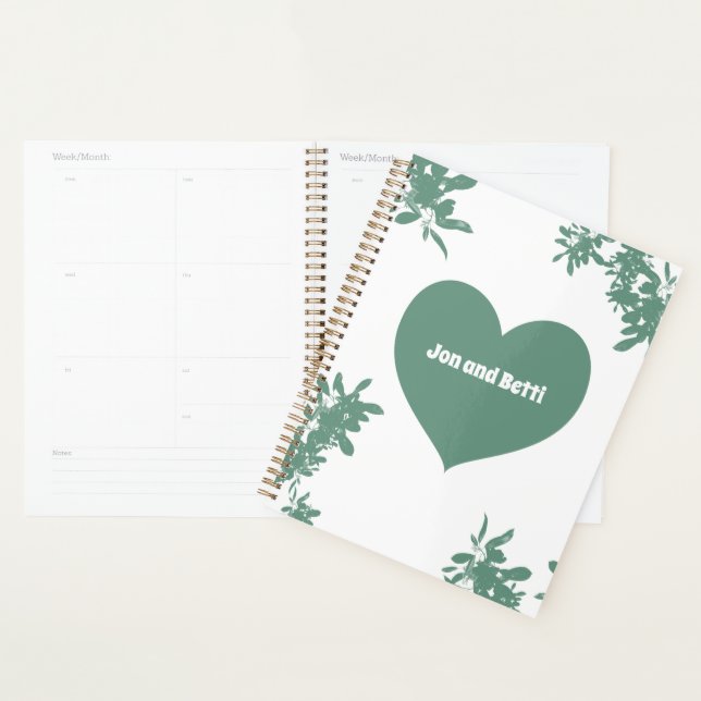 Agenda Mint Green Ivy (Demostración)