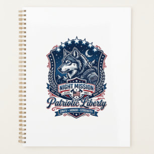 Agenda Misión Nocturna Patriótica Lobo Patriota Militar I