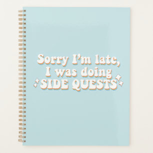Agenda Misiones Secundarias – Humor Retro Gamer