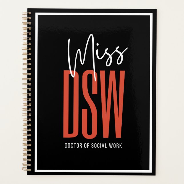 Agenda Miss DSW Planner (Anverso)