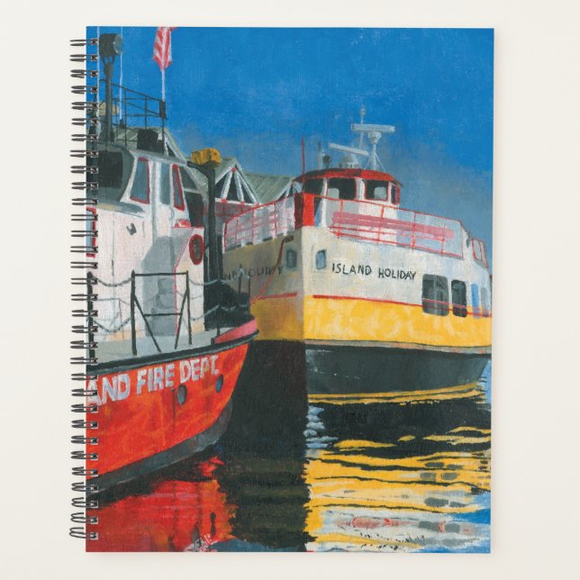 Agenda Miss Portland Fireboat and Casco Bay Ferries (Anverso)