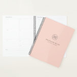 Agenda Moda de belleza oro hora rosa logotipo empresarial<br><div class="desc">Personalice el Personalizado del logotipo de su empresa moda de belleza logotipo rosa hora dorada Planner de negocios. Este planificador de negocios perpetuo, minimalista y elegante, con visión semanal y mensual, es perfecto para la organización de su oficina. Elija cualquier tipo de letra y cualquier color de fondo para la...</div>