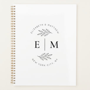 Agenda Moda elegante Minimalista moderna y boda