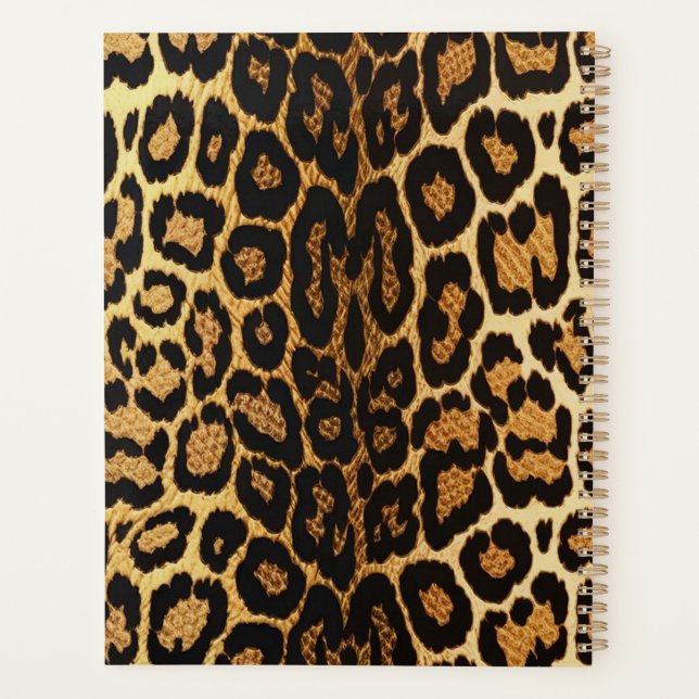 Agenda Moda Golden Leopard 🐆 (Reverso)