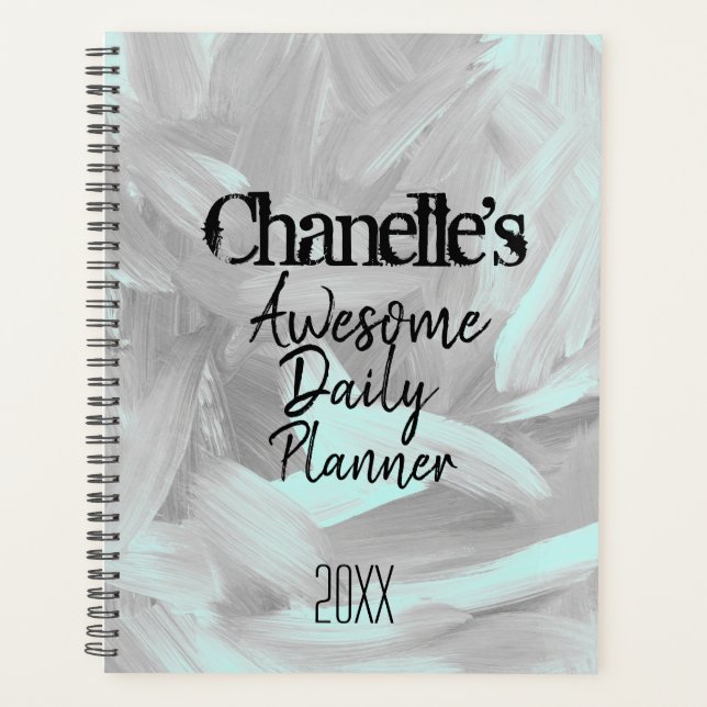 Agenda Moda moderna Artsy Planner (Anverso)