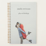 Agenda Moda simple Nombre personalizado Superposición de<br><div class="desc">Añade tu nombre y foto favorita para hacer de esto un planificador especial.</div>