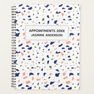 Agenda Moda Terrazzo moderno 2024 Semanal Mensual