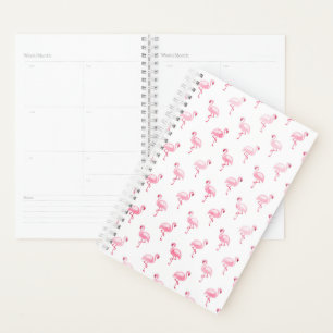 Agenda Modelo tropical rosado fresco del flamenco en