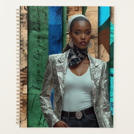 Agenda Modern and sophisticated Spiral Photo Notebook