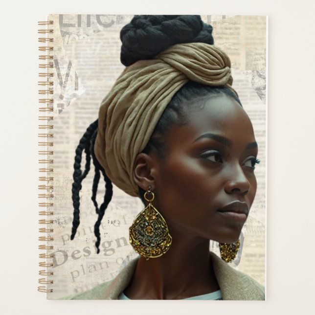 Agenda Modern and sophisticated Spiral Photo Notebook (Anverso)