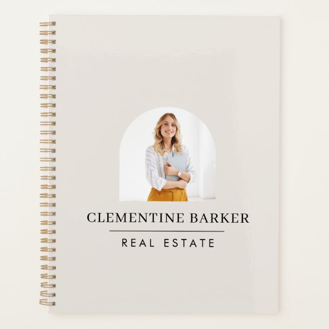 Agenda Modern arch photo Business Branding (Anverso)