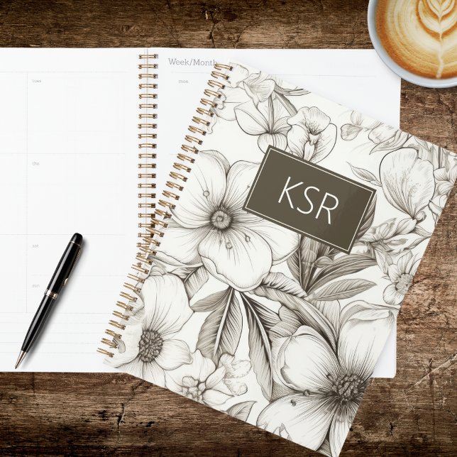 Agenda Modern Floral  (Subido por el creador)