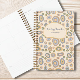 Agenda Modern Minimalist Organic Personalized Planner
