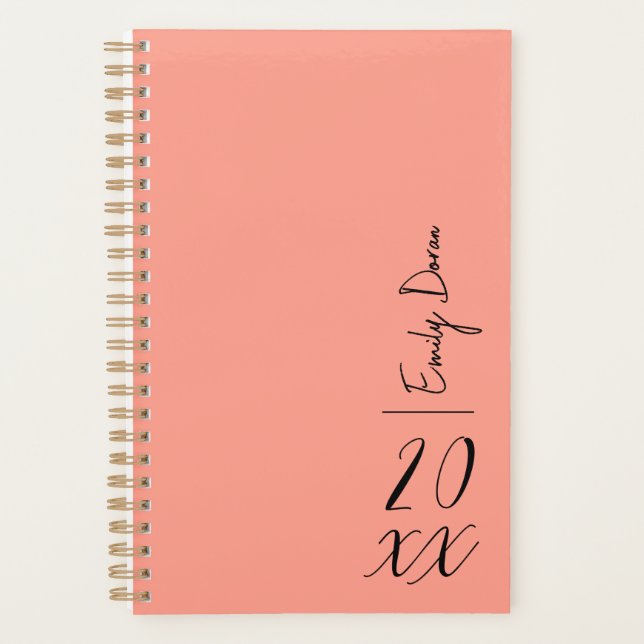 Agenda Modern Pech Fuze 2024 Personolized Weekly Planner (Anverso)
