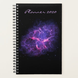 Agenda Modern Planner 2020 Black Space Art