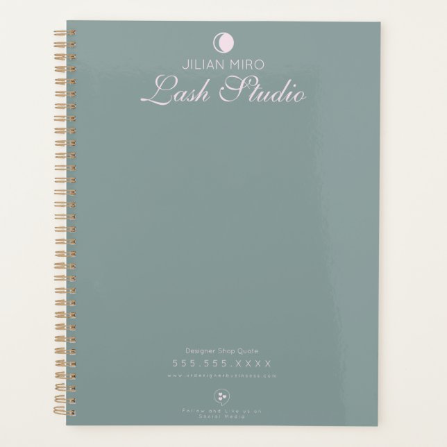 Agenda Modern Salon Beauty Eyelash Studio     (Anverso)
