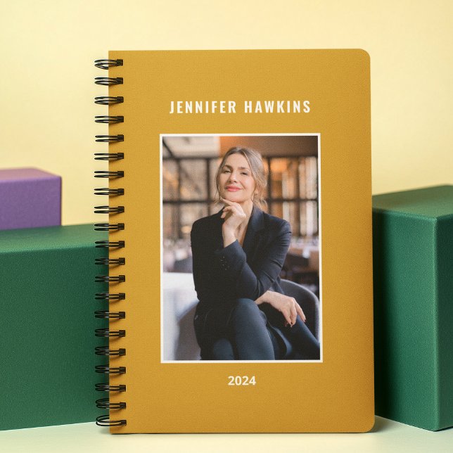 Agenda Moderna foto de negocios semanal de mostaza amaril (Subido por el creador)