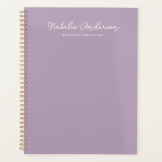 Agenda Moderna tipografía mínima cisma de escritura casua