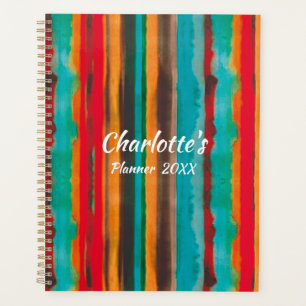 Agenda Modernas franjas de moda personalizadas