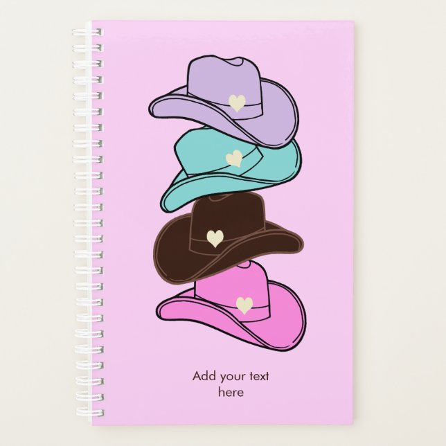 Agenda Moderno Gorra de Cowboy Stack Pink (Anverso)