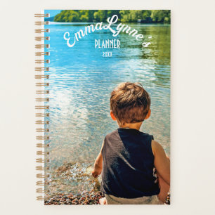 Agenda Moderno Personalizado 2 Fotos Semanales Mensuales