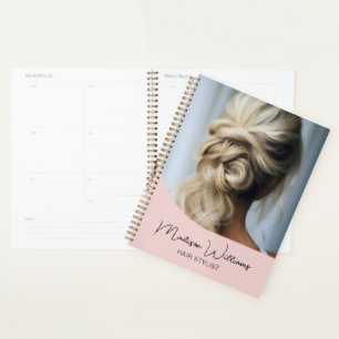 Agenda Moderno Salón Estilista Personalizado De Cabello G