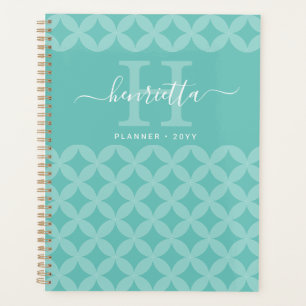 Agenda Moderno y elegante patrón de Círculo de la Fábr