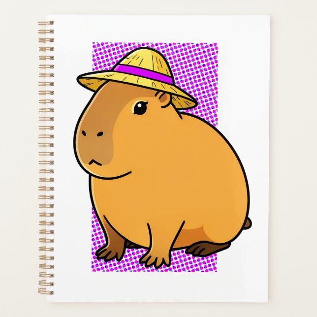 Agenda Modo Relajado de Capybara (Anverso)