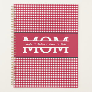 Agenda MOM con 4 niños nombra Día de la Madre