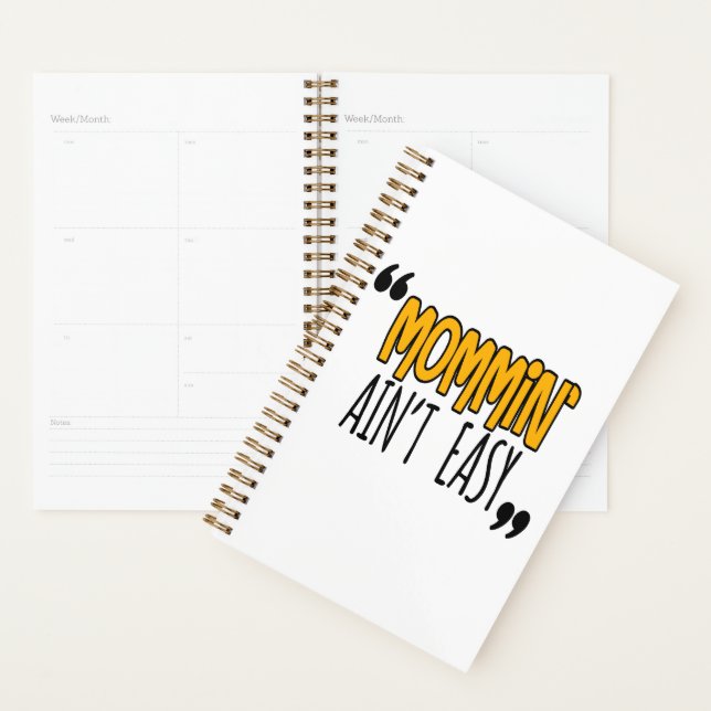 Agenda Mommin' Ain no es fácil (Demostración)