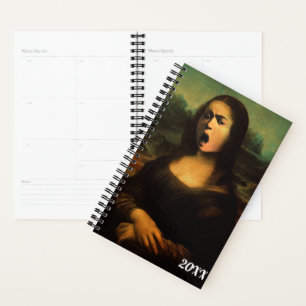 Agenda Mona Lisa Pirata y Medusa Caravaggio