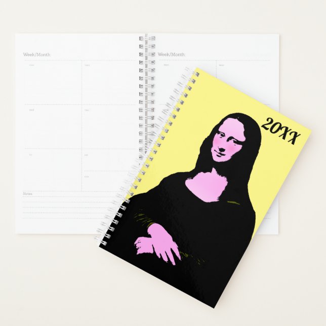 Agenda Mona Lisa Pop Art  (Demostración)