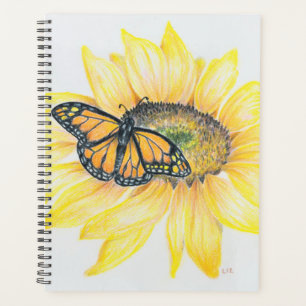 Agenda Monarca y girasol de gran planeamiento