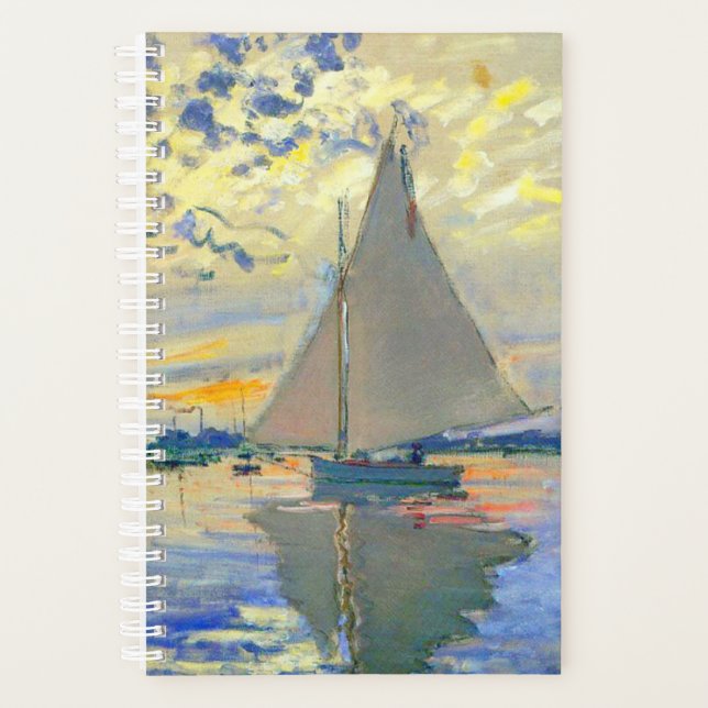 Agenda Monet Sailboat en Le Petit-Gennevilliers (Anverso)