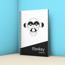 Monkey Zodiac Rótulo Planner