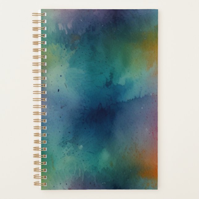 Agenda Monograma Botánico Tropical Negrita (Anverso)
