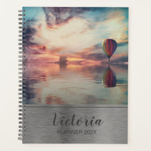 Agenda Monograma de globo aerostático