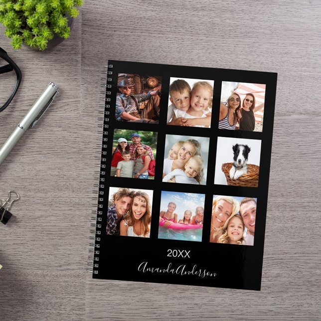 Agenda monograma de la familia de fotos de personalizados (Subido por el creador)