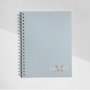 Agenda Monograma de nombre personalizado