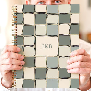 Agenda Monograma de Personalizado de patrón bajo control