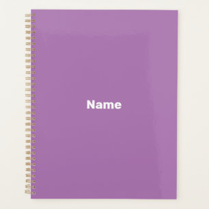Agenda Monograma de texto del año del personalizado de la