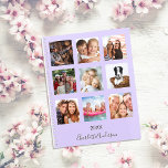 Agenda Monograma del guión del nombre del collage de foto<br><div class="desc">Haz tu propio collage de fotos de familia como regalo para tu madre, esposa o para ti mismo. ¡Usa cuatro, nueve de tus fotos favoritas de tu familia, amigos, destino de viaje de ensueño o mascota! Personalice y agregue un nombre y un año. El nombre está escrito con una escritura...</div>