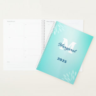 Agenda Monograma elegante moderno y sutil