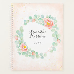Agenda Monograma Eucalyptus Deja La Ensalchada De Pena Fl
