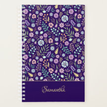 Monograma Floral Whimsical Boho Plan
