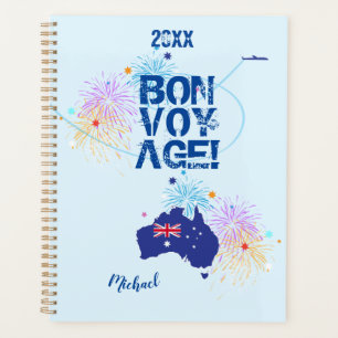 Agenda Monograma "I LOVE AUSTRALIA" Bon Voyage Travel