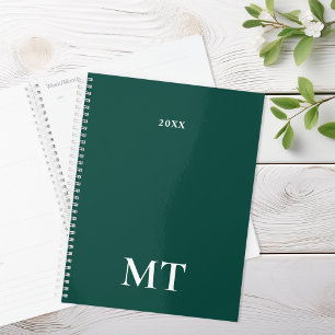 Agenda Monograma minimalista elegante
